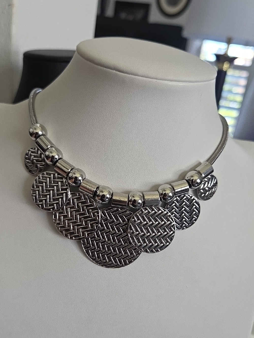 Paparazzi Indigenously Urban Silver Necklace NWT